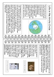 English Worksheet: Life in the Arctic Circle