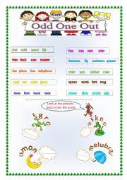 English Worksheet: vocabulary