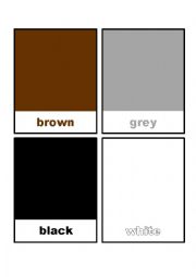 colors brown-grey-black-white