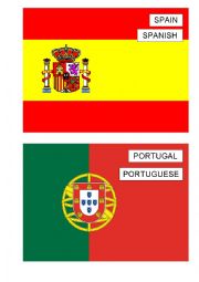 English Worksheet: countries flag world cup 2014