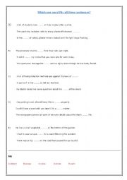 CAE- USE OF ENGLISH - GAPPED SENTENCES (3)