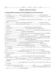 English Worksheet: Past Simple