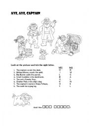 English Worksheet: Watch out, Pirates about (13)