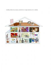 Partially editable  house cutaway template