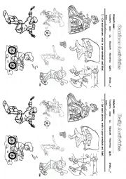 outdoor activities worksheets