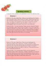 English Worksheet: role-play