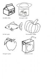 food to colour