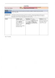 English Worksheet: Lesson Plan voicethread and podcast for different learners