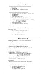 English Worksheet: The Kings Speech Film