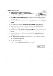 English Worksheet: The Future