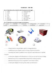 English Worksheet: the Web