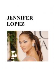 English Worksheet: Jennifer Lopez