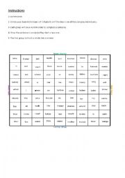 bingo game to check structure