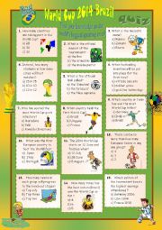 World Cup 2014 Brazil quiz