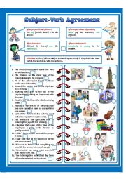 English Worksheet: Subject-Verb Inversion