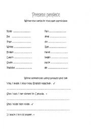 English Worksheet: Test elementary