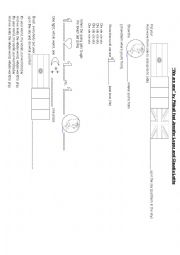 English Worksheet: 2014 Brazil World Cup We are one official song