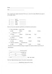 English Worksheet: Present Review