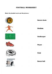 football worksheet