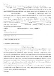 English Worksheet: Past tense