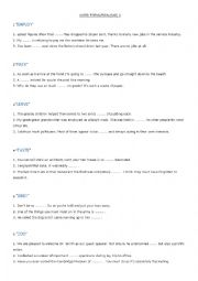 English Worksheet: WORD FORMATION (CAE) 4