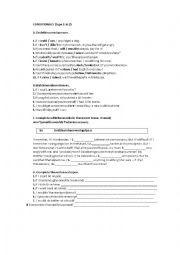 English Worksheet: CONDITIONALS (Type 1 & 2)