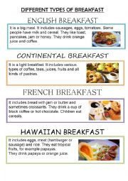 DIFFERENT TYPES OF BREAKFASTS AROUND THE WORLD