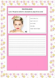 English Worksheet: PHYSICAL APPEARANCE 