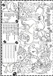 English Worksheet: animals in the jungle