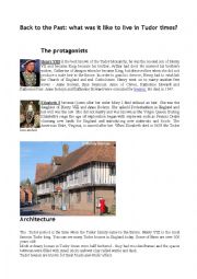 Back to the Past: what was it like to live in Tudor times?