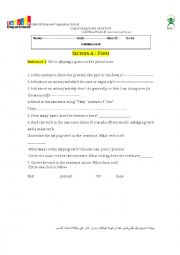 English Worksheet: guided discovery worksheet