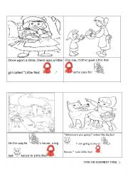 Little Red Riding Hood-Mini Book ESL