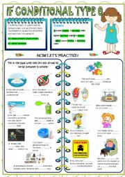 English Worksheet: CONDITIONAL TYPE 0