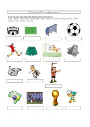 Soccer vocabulary World cup 2014