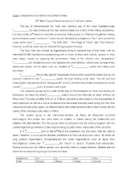English Worksheet: 24th March