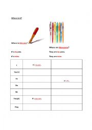 English Worksheet: Whose is it?