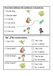 English Worksheet: Worksheet: 