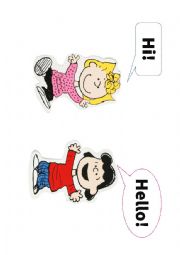 English Worksheet: Classroom Greeting 2/2