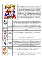 English Worksheet: DuckTales