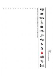 English Worksheet: Go Pro Accessory Worksheet