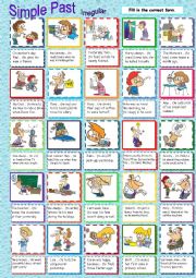 English Worksheet: Practise makes Perfect 4