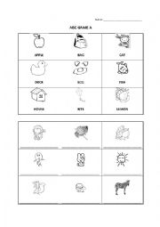 English Worksheet: Spelling cards