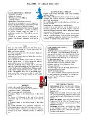 English Worksheet: Great Britain