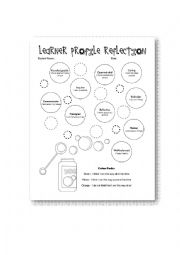 English Worksheet: Learner Profile