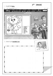 English Worksheet: Toy Story 3