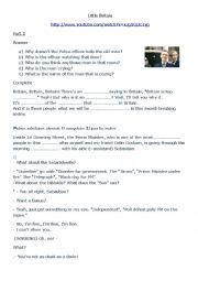 English Worksheet: Little Britain season 1 episode 3 