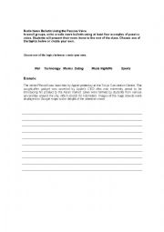 English Worksheet: News radio bulletins using the passive