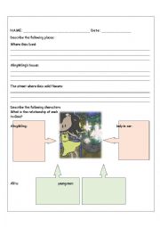 English Worksheet: grade 5 sampaguita story