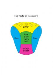 English Worksheet: Taste on your mouth