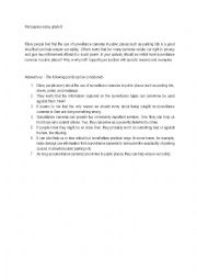 English Worksheet: Persuasive Writing